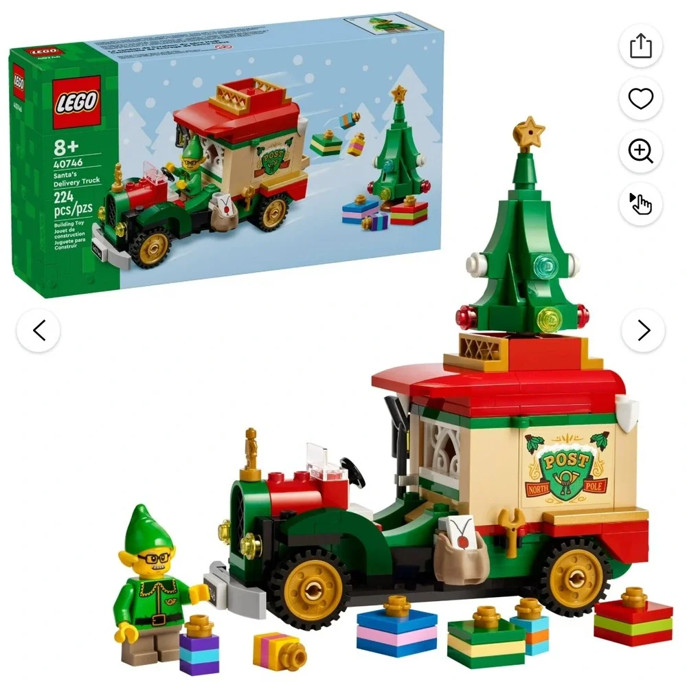 LEGO Santa's Delivery Truck 40746 Christmas Holiday Set 224 Pieces NEW‎